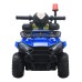 Carro Elétrico Infantil Policial 6v Frente/Ré Maxi Toys - AZUL