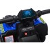Carro Elétrico Infantil Policial 6v Frente/Ré Maxi Toys - AZUL
