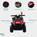 Carro Elétrico Infantil Policial 6v Frente/Ré Maxi Toys - AZUL