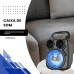 Caixinha De Som Bluetooth Com Radio Fm E Entrada Usb Pendrive Amby Portatil 110/220v