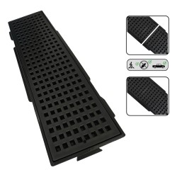 Grelha Para Ralo 15x100 Com Caixilho Quintal (2 Peças 50cm)