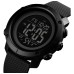 Relógio Masculino Esportivo Skmei 1426 Digital Original Led Cor da correia Preto Cor do bisel Preto Cor do fundo Preto