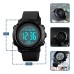 Relógio Masculino Esportivo Skmei 1426 Digital Original Led Cor da correia Preto Cor do bisel Preto Cor do fundo Preto
