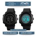 Relógio Masculino Esportivo Skmei 1426 Digital Original Led Cor da correia Preto Cor do bisel Preto Cor do fundo Preto