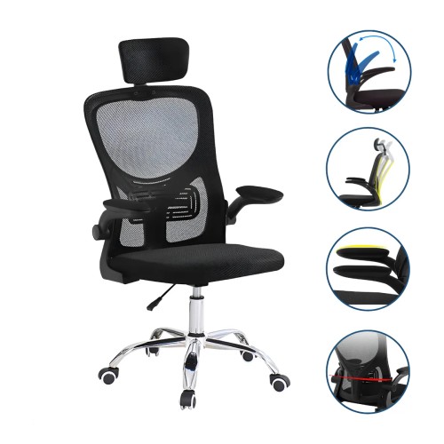 Cadeira De Escritório Até 150kg Executiva Presidente Office