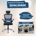 Cadeira De Escritório Até 150kg Executiva Presidente Office