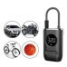 Compressor Calibrador De Pneus Calibrador B&G Portátil Mini Digital Carro Bike Sem Fio Cor Preto Com Powerbank