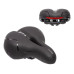 Banco Bike Selim Bicicleta Gta Comfort Gel Tech Refletor Elastomero