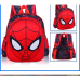 Desenho Animado Spiderman 3D Schoolbag Kindergarten Boy 3-6 Anos De Idade Alunos Do Ensino Fundamental De 1-5 À Prova D'água